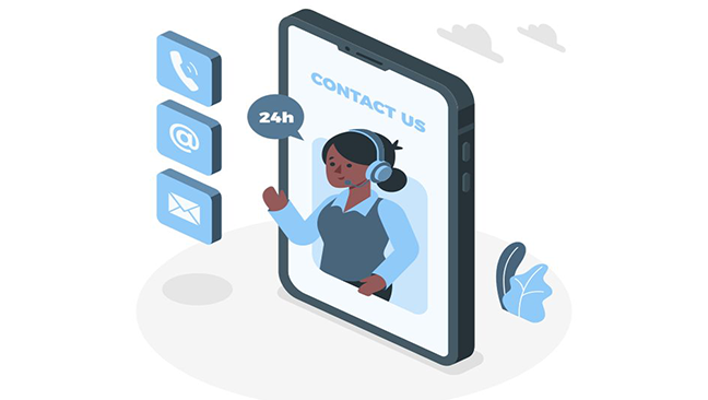 contact us